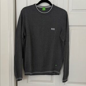 Gray Hugo Boss Men’s Crew Sweater